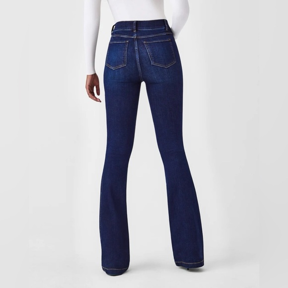 SPANX Flare Jeans Midnight Shade - Picture 2 of 9
